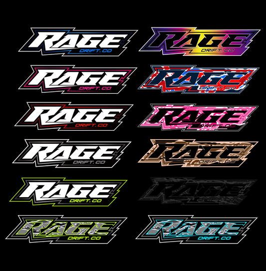 Rage Drift Co OG Sticker