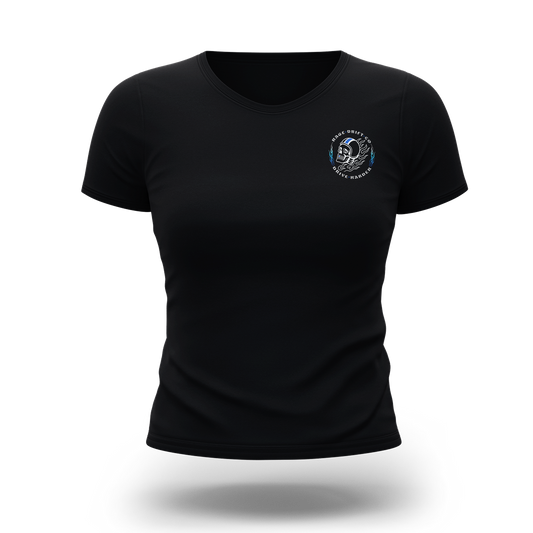 Women's Drive Harder Skull Tee | RAGE Drift Co.