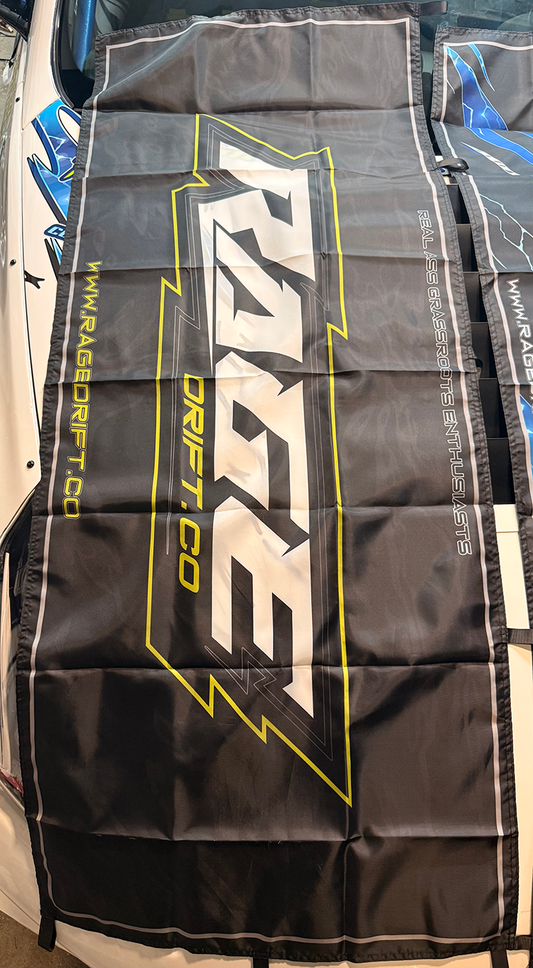 Rage Drift Co. “Subdued Camo Grassroots” Nobori Flag