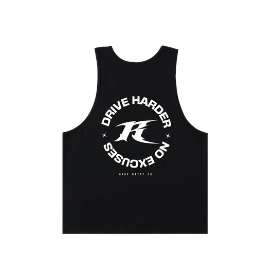Drive Harder x No Excuses - Tank Top