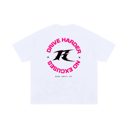 Drive Harder x No Excuses - Tee