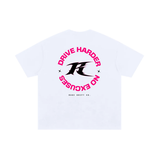 Drive Harder x No Excuses - Tee