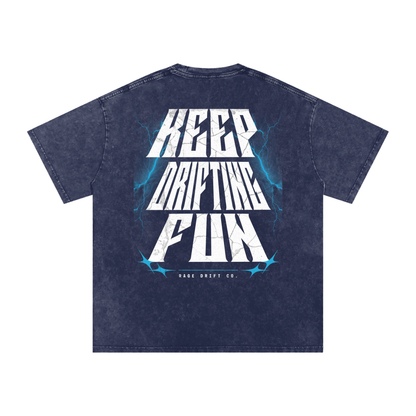 Keep Drifting Fun - Oversized Tee