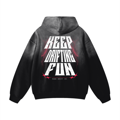 Keep Drifting Fun - Heavy Weight Hoodie