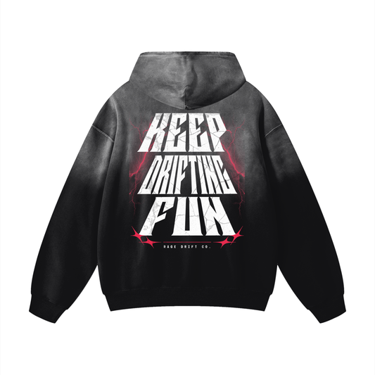 Keep Drifting Fun - Heavy Weight Hoodie