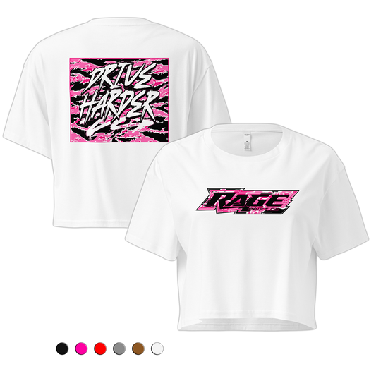 Women’s Drive Harder Recon Crop Tee