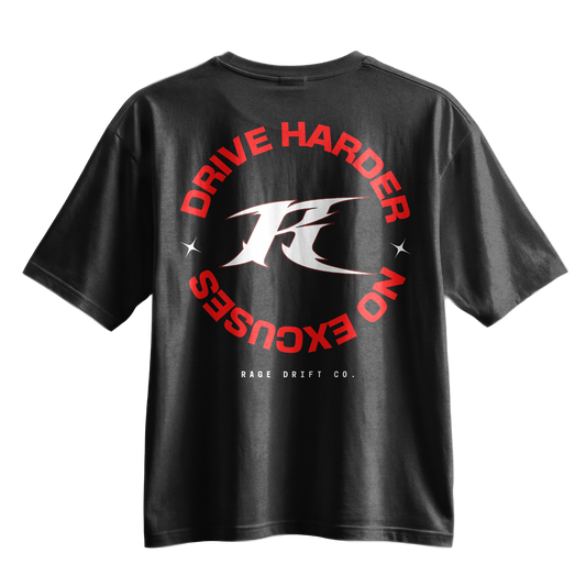Drive Harder x No Excuses - Tee
