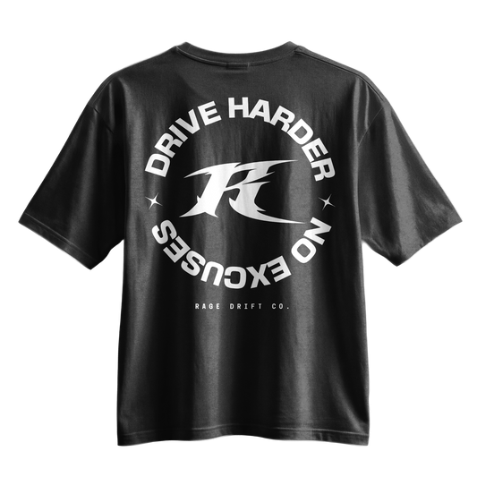 Drive Harder x No Excuses - Graphic Tee