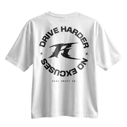 Drive Harder x No Excuses - Tee