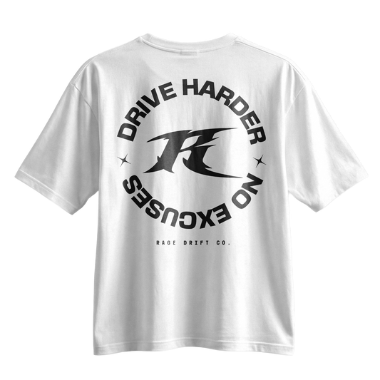 Drive Harder x No Excuses - Tee