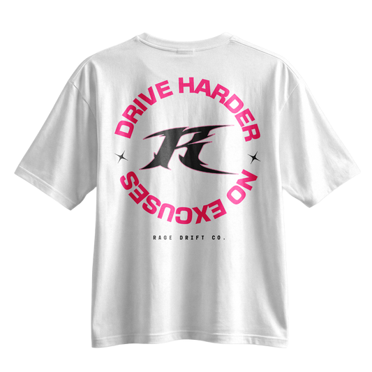 Drive Harder x No Excuses - Tee