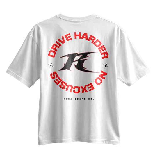 Drive Harder x No Excuses - Tee