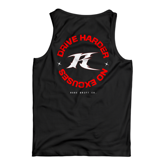Drive Harder x No Excuses - Tank Top