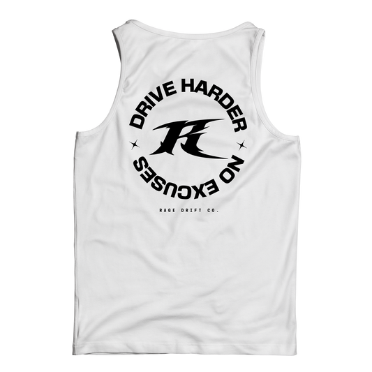 Drive Harder x No Excuses - Tank Top