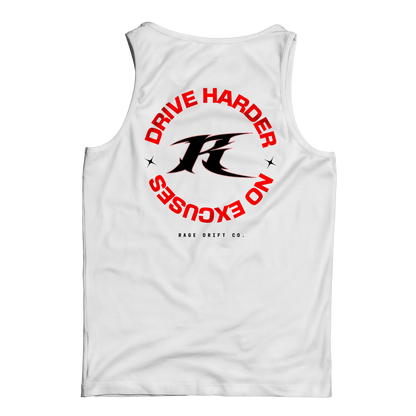 Drive Harder x No Excuses - Tank Top
