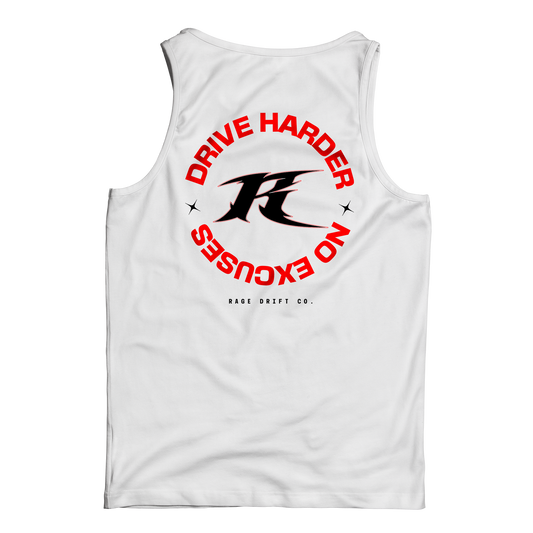 Drive Harder x No Excuses - Tank Top