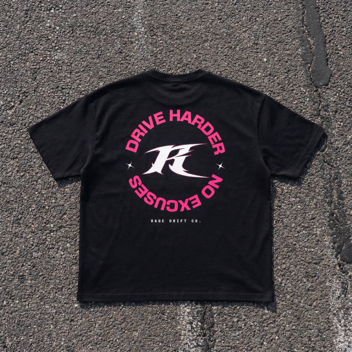 Drive Harder x No Excuses - Tee
