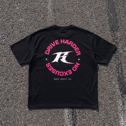 Drive Harder x No Excuses - Tee