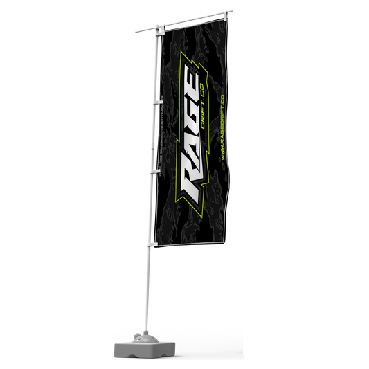 Rage Drift Co. “Subdued Camo Grassroots” Nobori Flag