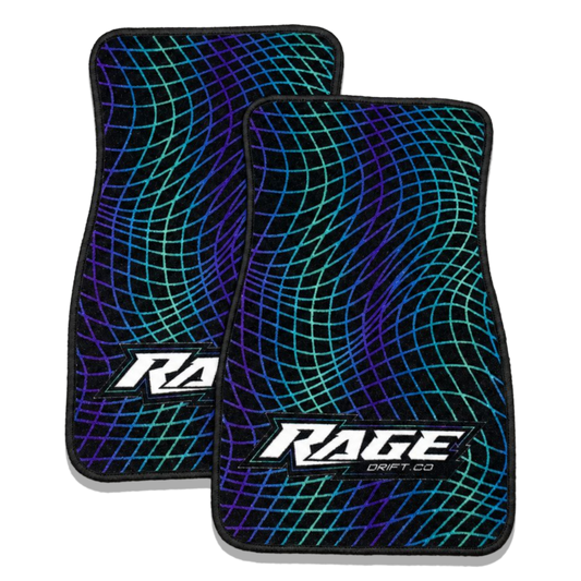 Warped Plump Floor Mats (Pair) -IN STOCK