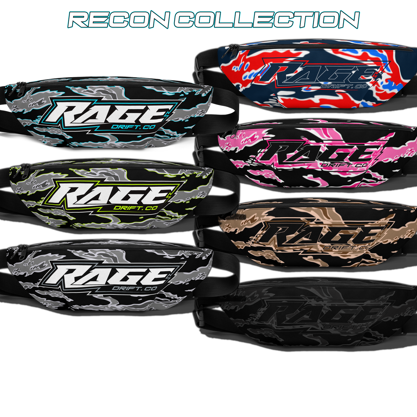 Tiger Stripe Recon Waist Pack