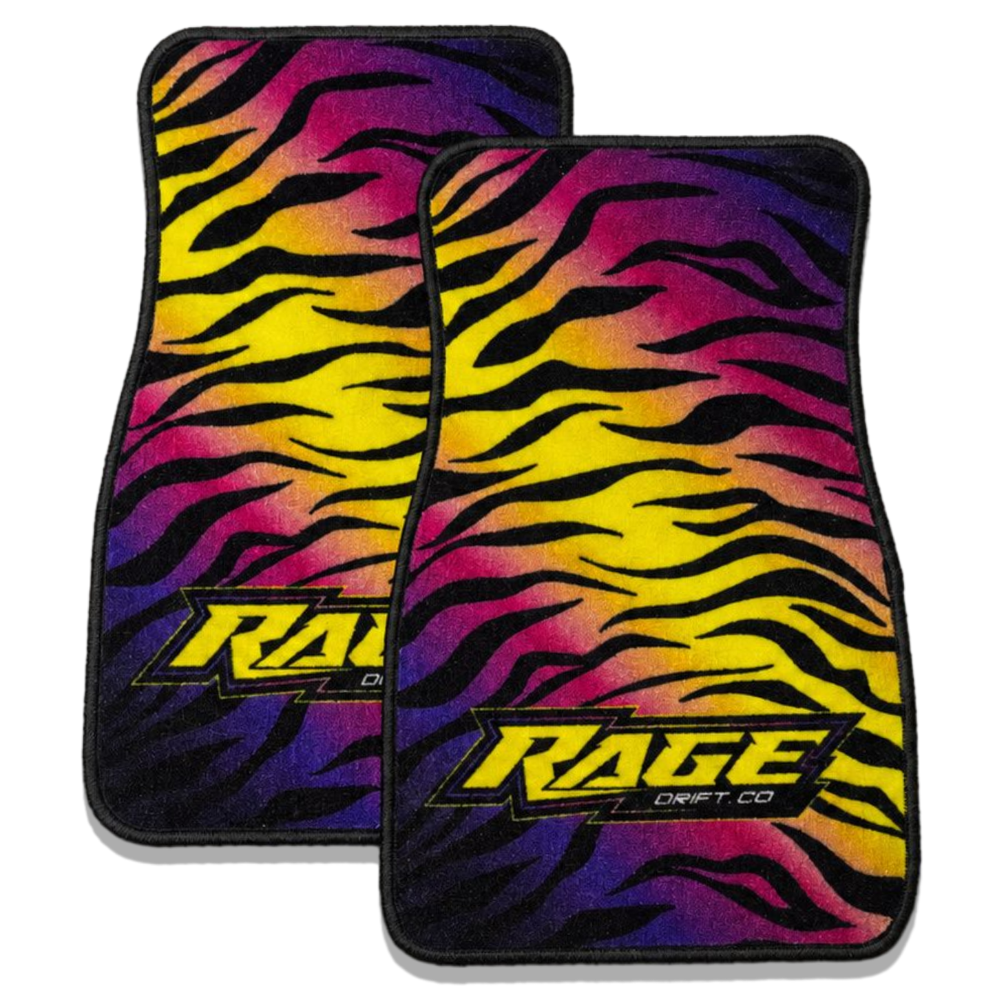 Sunset Tiger Floor Mats (Pair)-IN STOCK