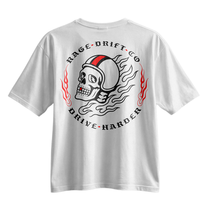 Drive Harder Skull Tee | RAGE Drift Co