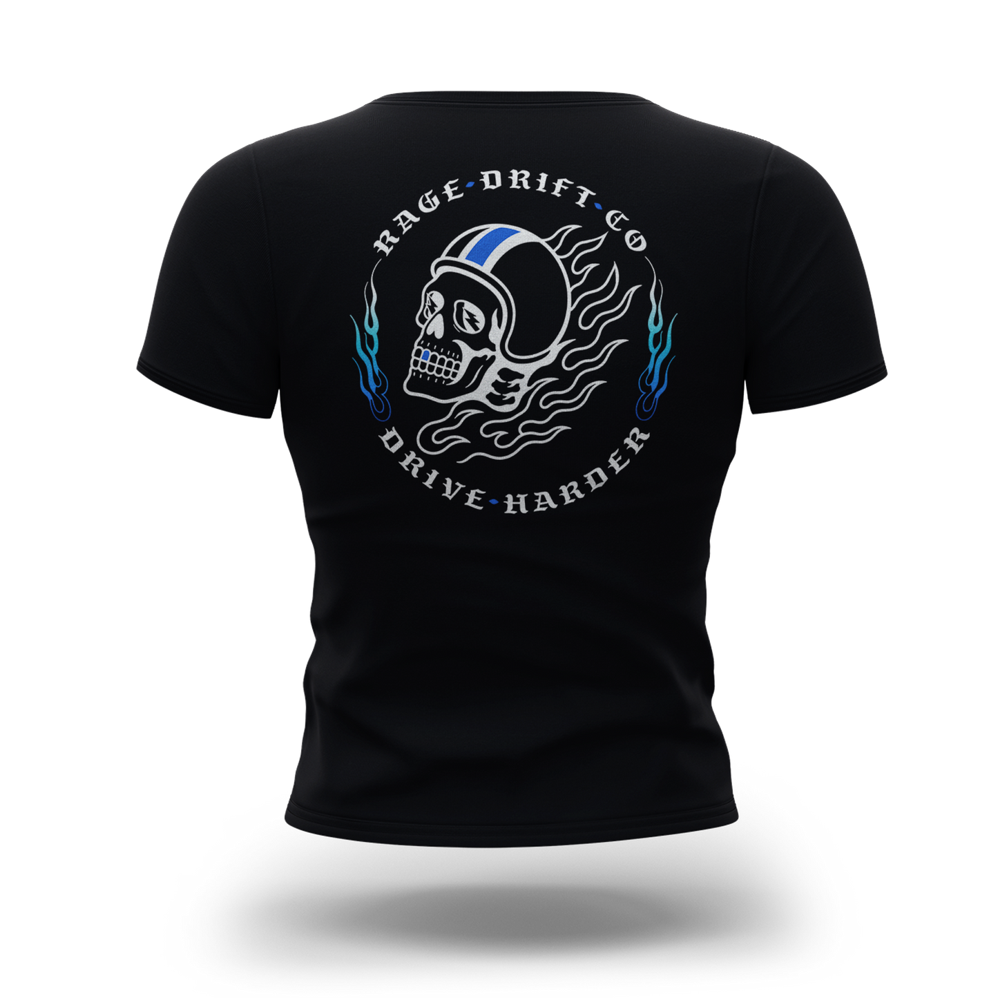 Women's Drive Harder Skull Tee | RAGE Drift Co.