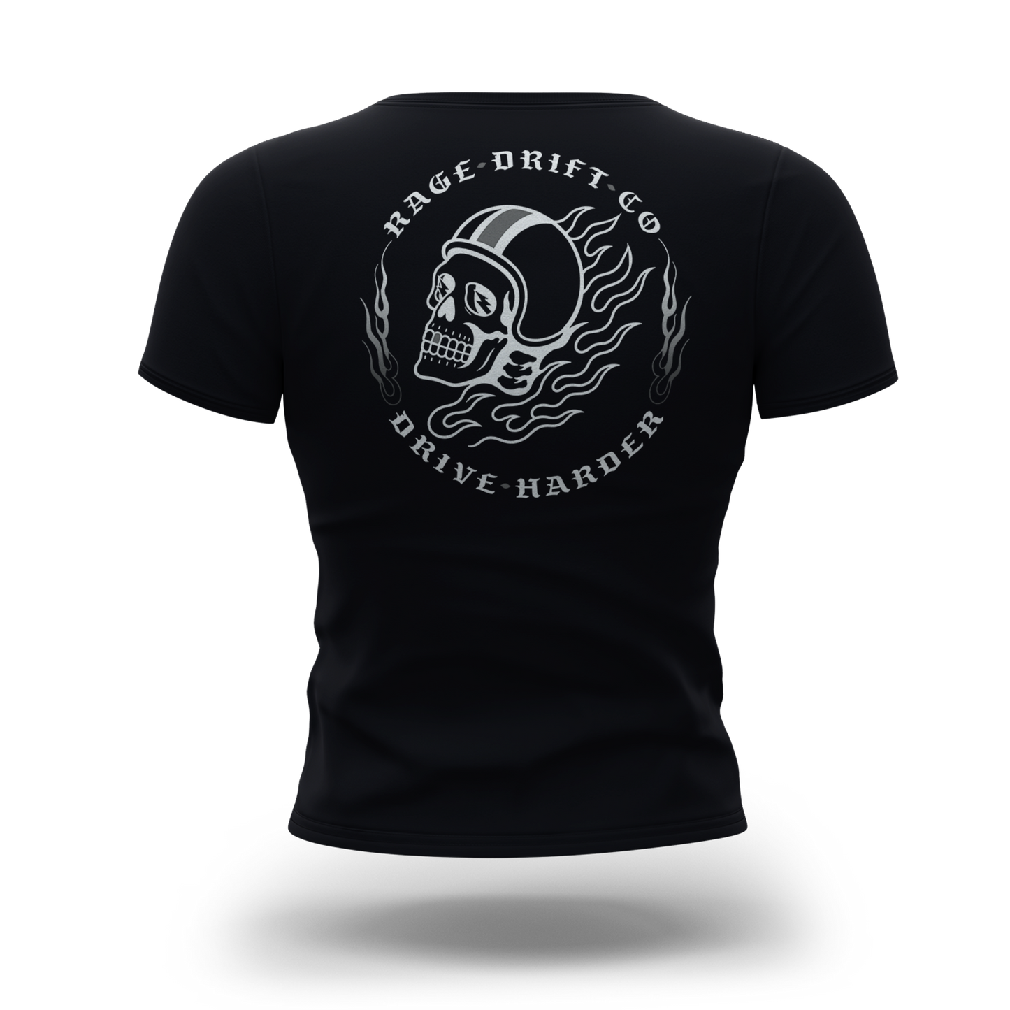 Women's Drive Harder Skull Tee | RAGE Drift Co.