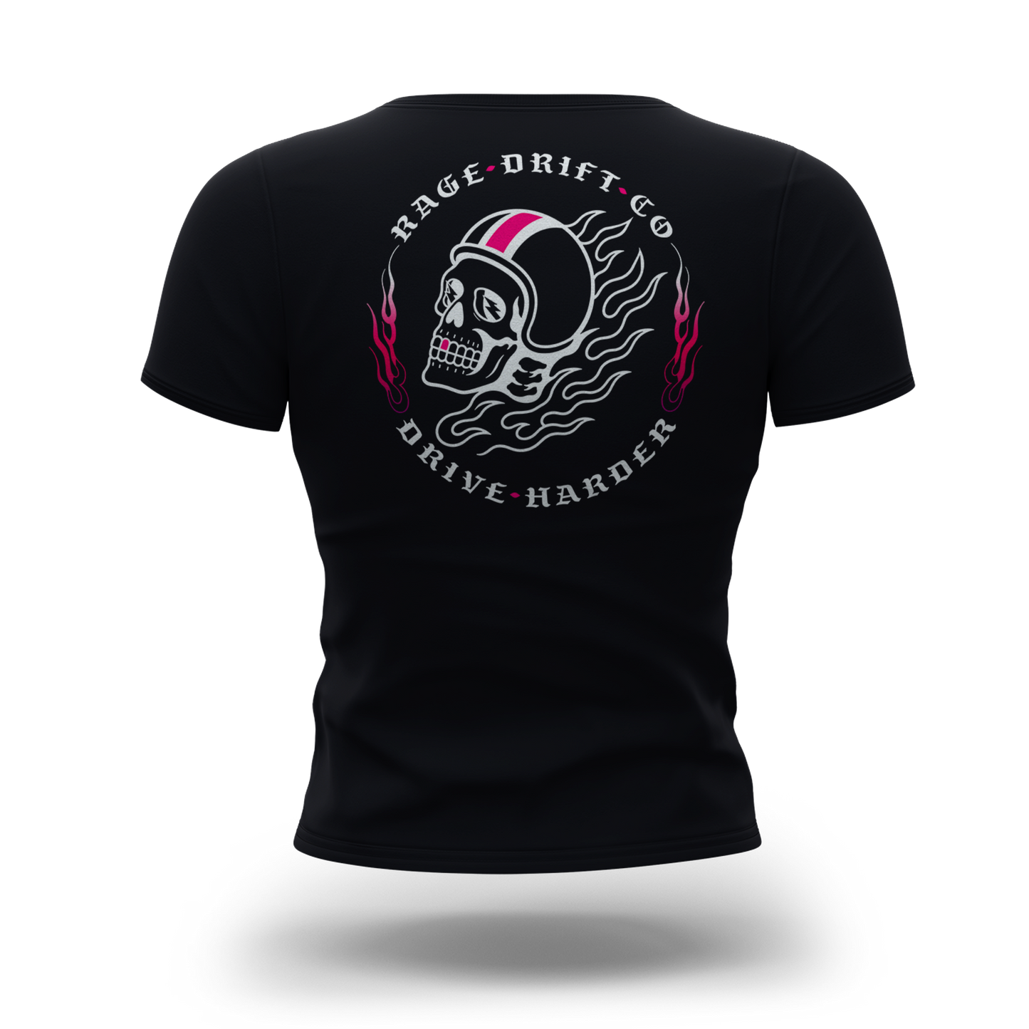 Women's Drive Harder Skull Tee | RAGE Drift Co.