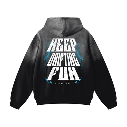 Keep Drifting Fun - Heavy Weight Hoodie