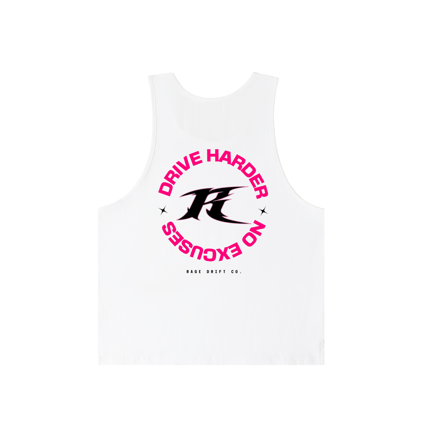 Drive Harder x No Excuses - Tank Top