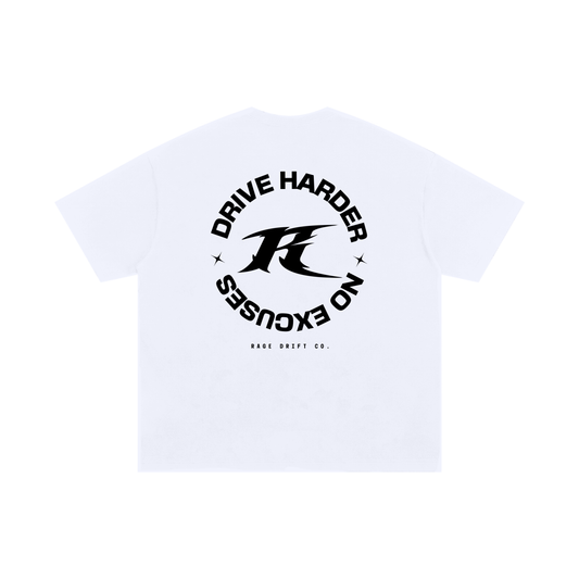 Drive Harder x No Excuses - Tee