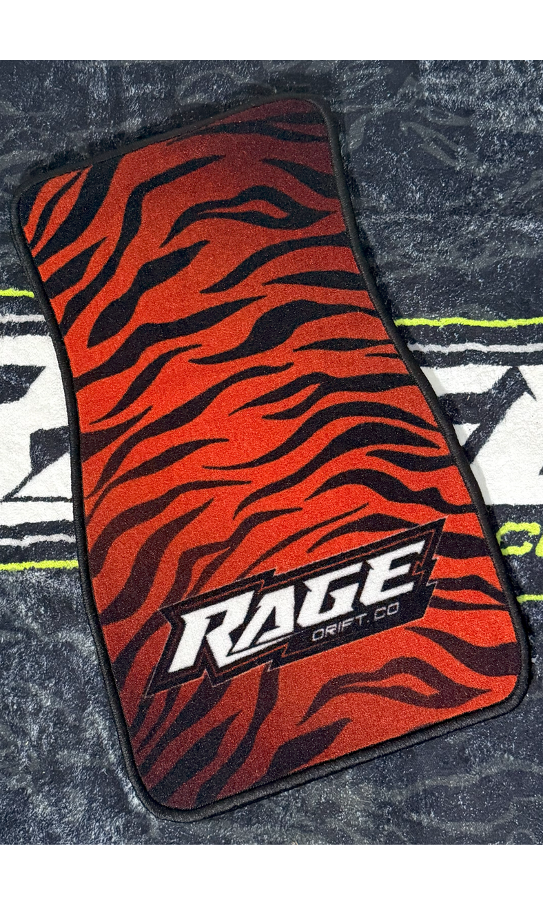 Hot Tiger Floor Mats (Pair) -IN STOCK