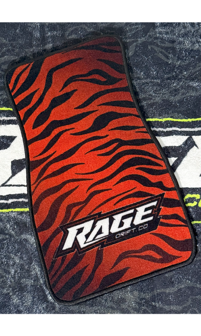 Hot Tiger Floor Mats (Pair) -IN STOCK