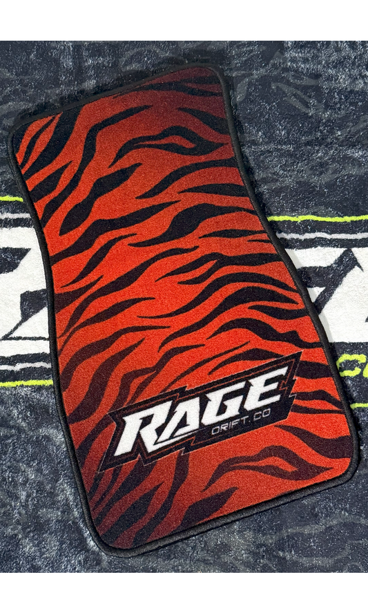 Hot Tiger Floor Mats (Pair) -IN STOCK