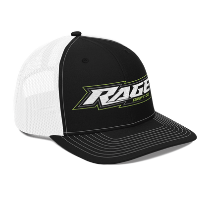 OG Rage Drift Co Black & White Hat
