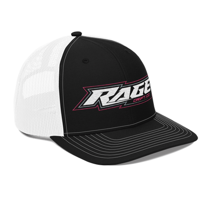 OG Rage Drift Co Black & White Hat