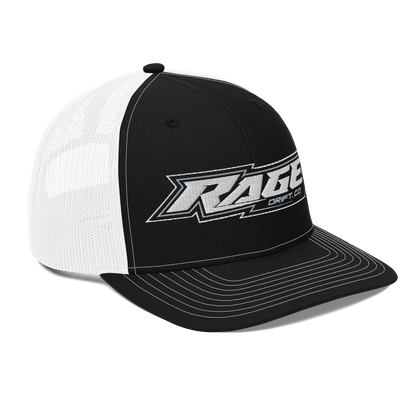 OG Rage Drift Co Black & White Hat
