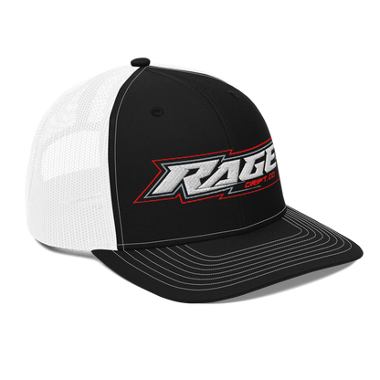 OG Rage Drift Co Black & White Hat