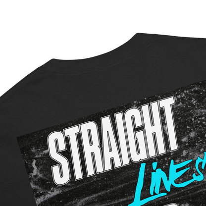 Straight Lines Are for Coke Tee
