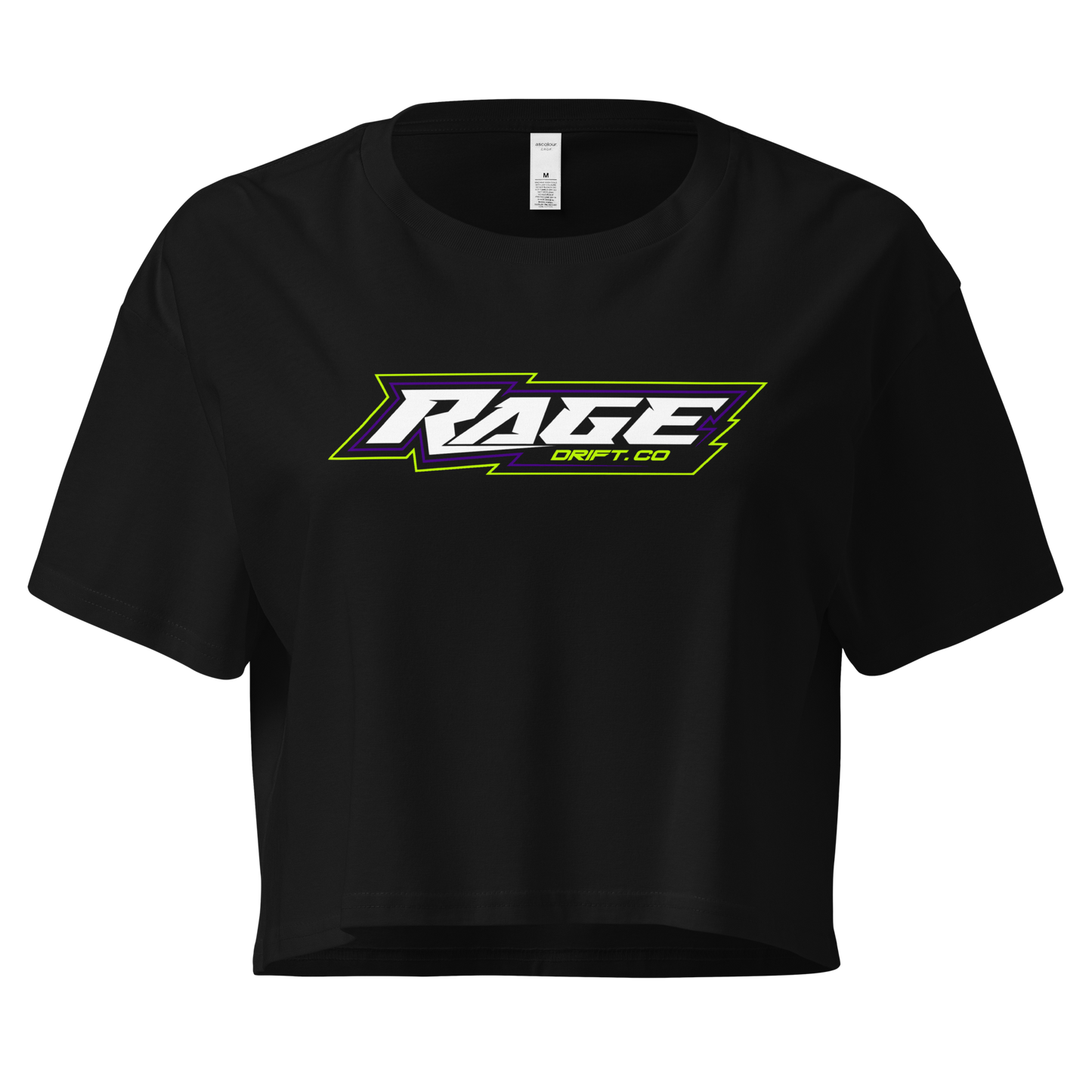 Drive Harder Crop Tee – Womens