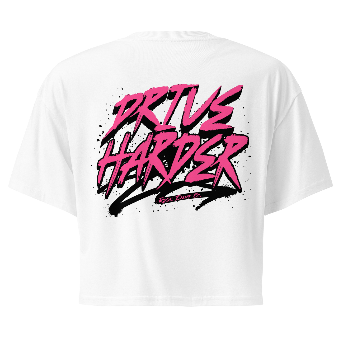 Drive Harder Crop Tee – Womens