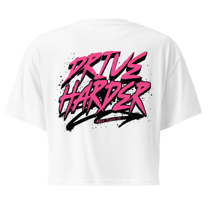 Drive Harder Crop Tee – Womens