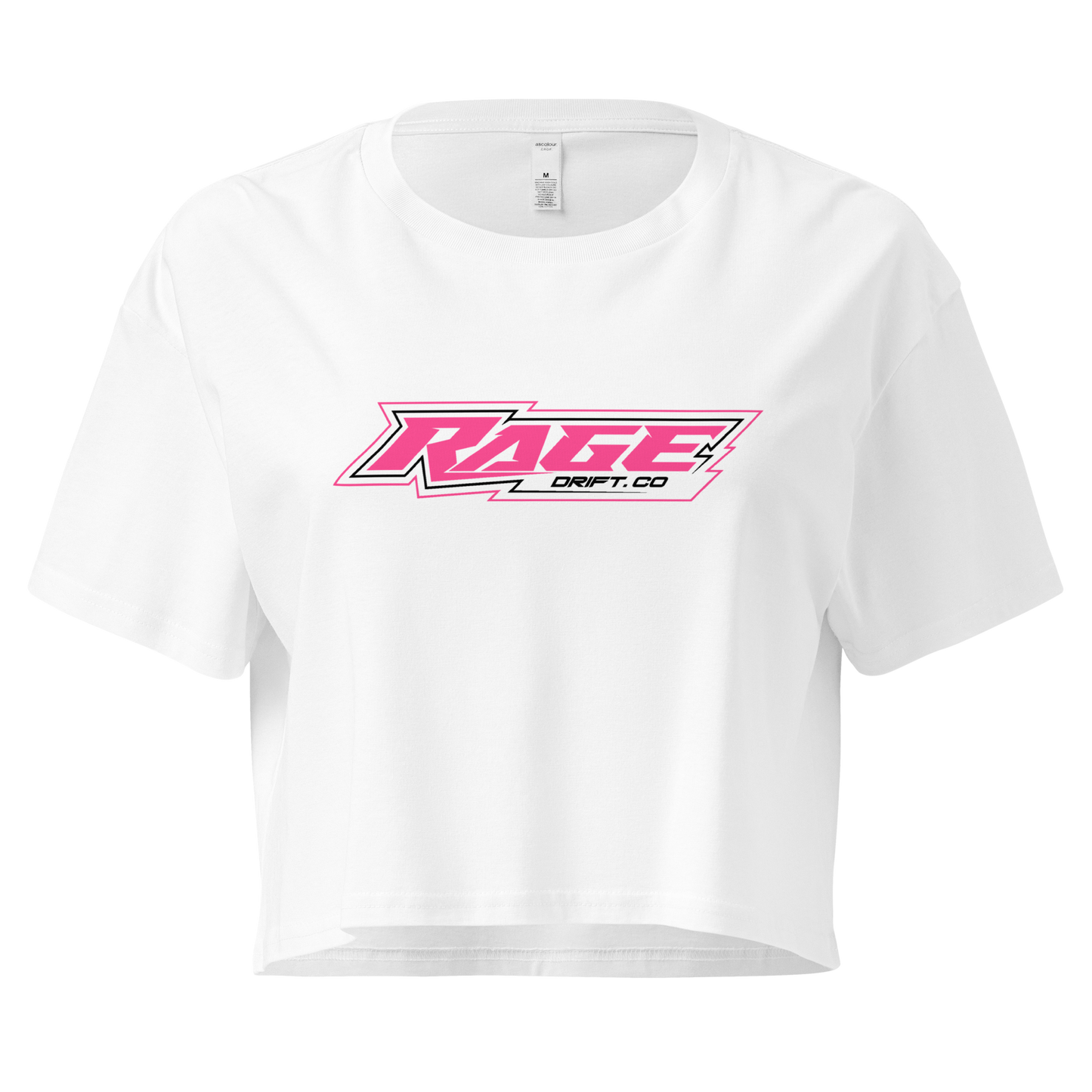 Drive Harder Crop Tee – Womens